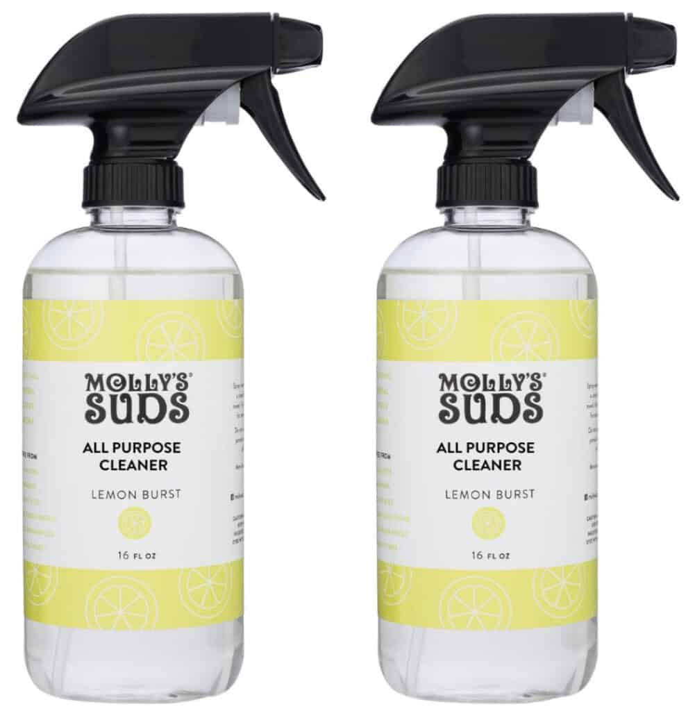 molly's suds non toxic cleaner is loved by homemaker on a budget